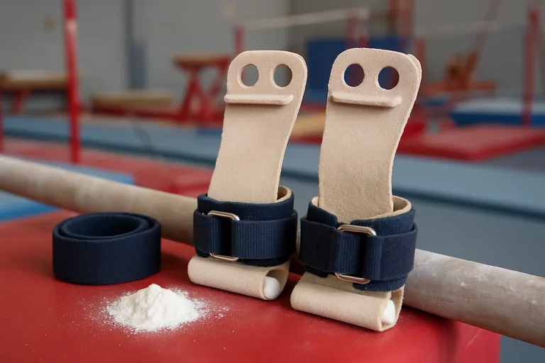 Grip en comfort in de turnzaal met turnleertjes van Decathlon