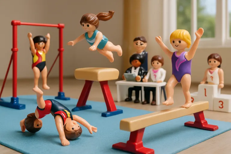 Laat de turnvloer leven met Playmobil en bouw je eigen turnclub