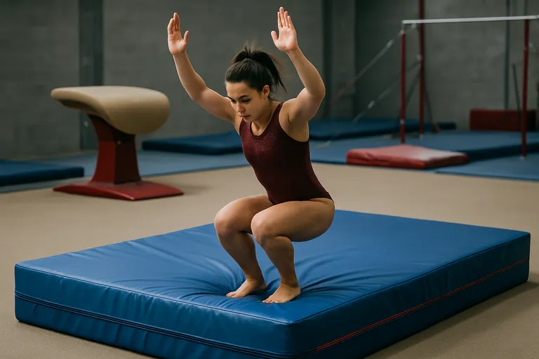 Veilig landen, sterker turnen: kies de landingsmat die bij je sprongen past